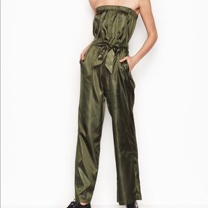 Victoria’s Secret size Medium jumpsuit Olive Green